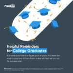 Franklin Loan Center reminders for college graduates, slide 1 of 5